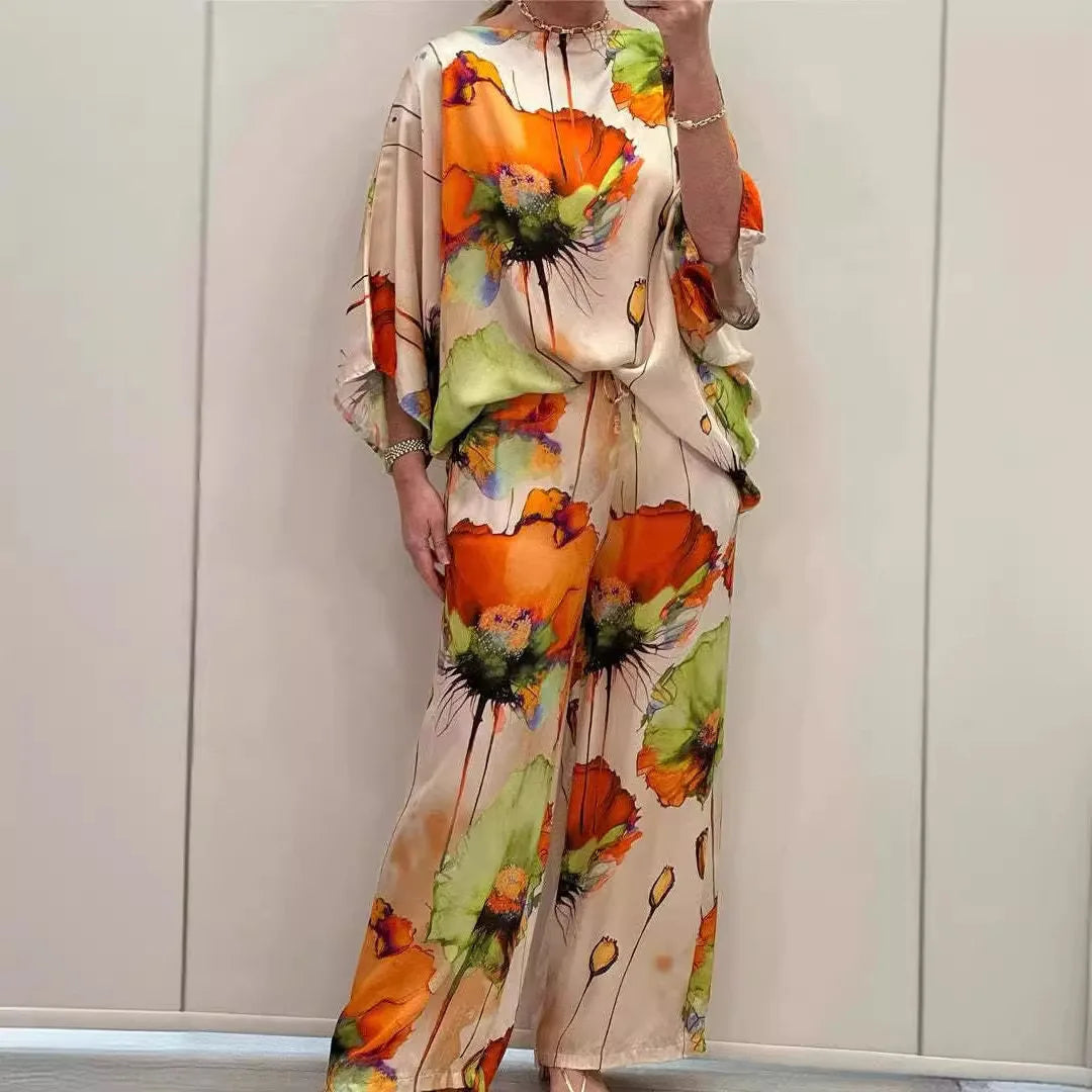 Madison™ | Women's Satin Two-Piece Set