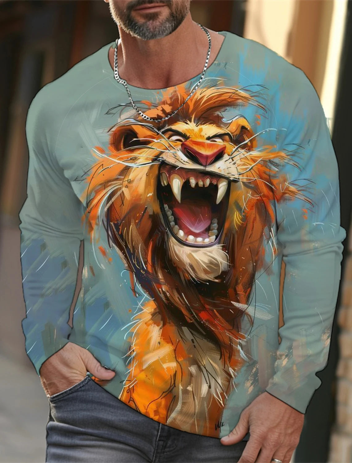 Long Sleeve Hip Hop T-shirt