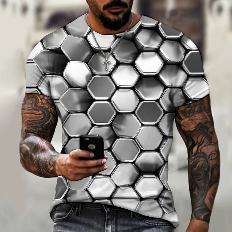 3D Men’s Hip Hop T-shirt