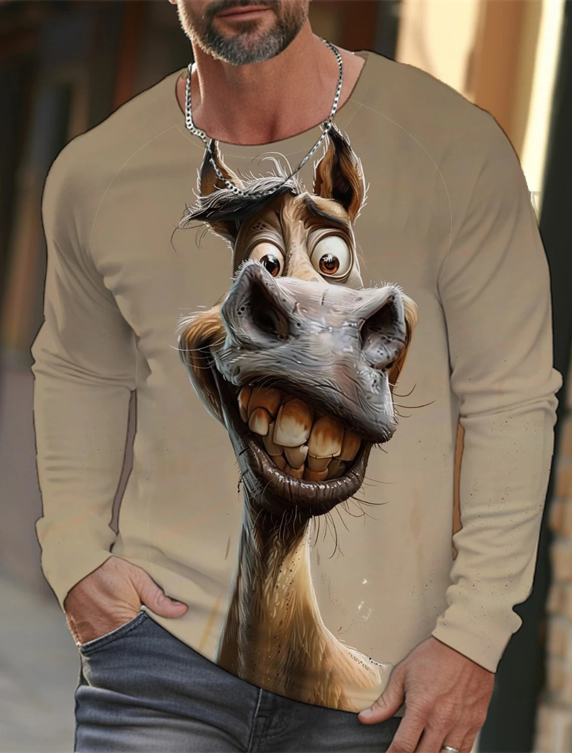 Long Sleeve Hip Hop T-shirt