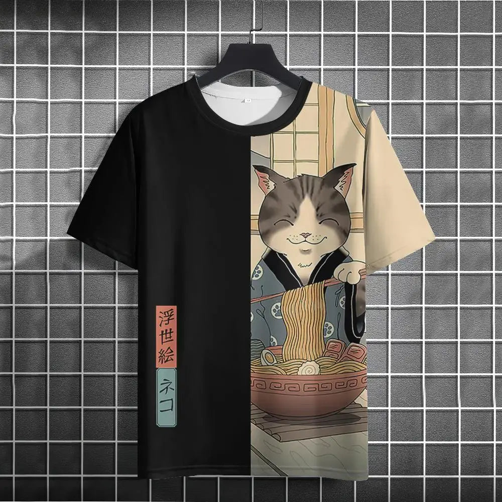 3D Printed Casual T-Shirt