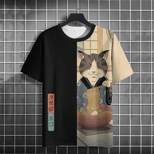 3D Printed Casual T-Shirt
