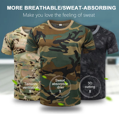 COMBAT READY | Men's Tactical Camo Tee