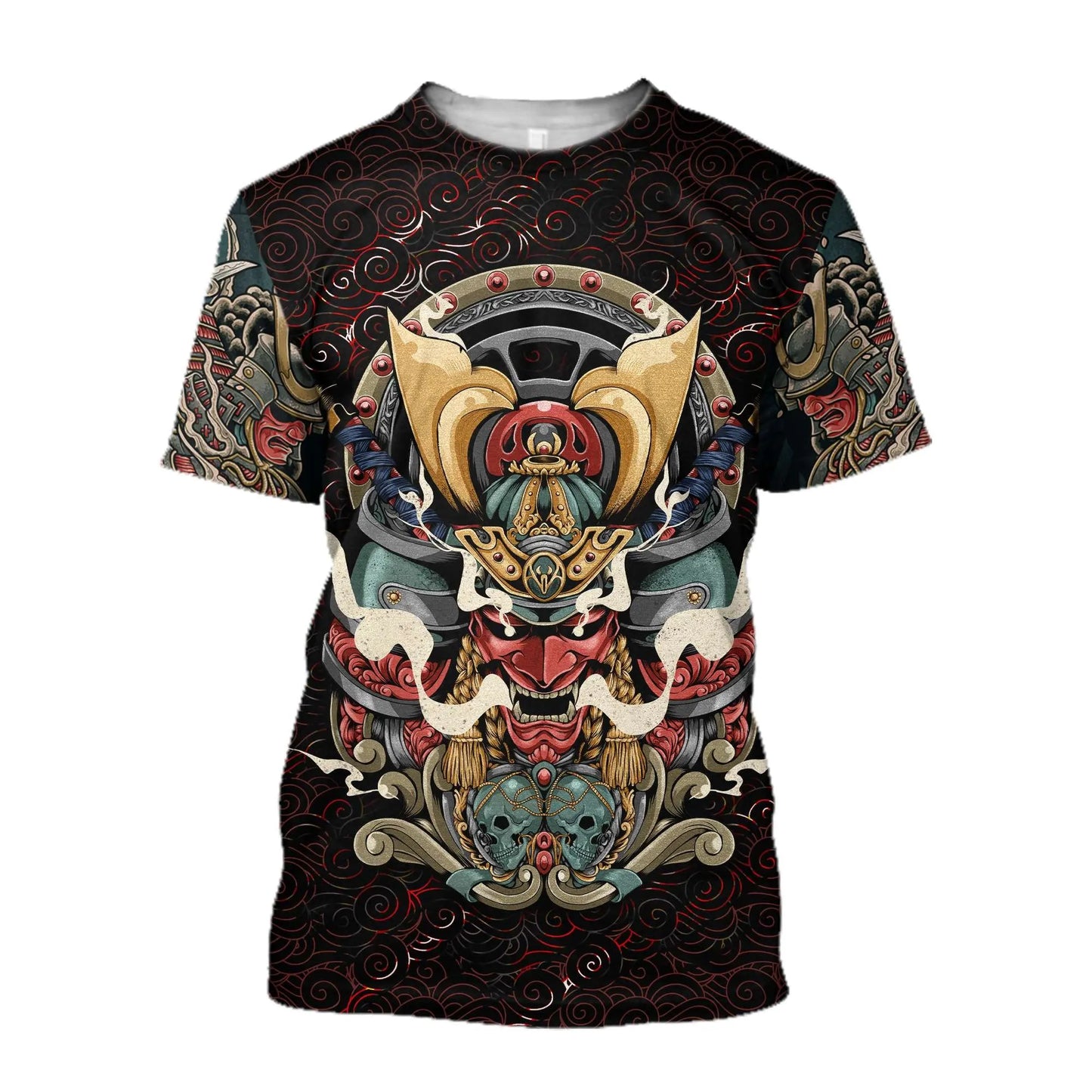 Samurai Oversized Cotton Punk T-Shirt