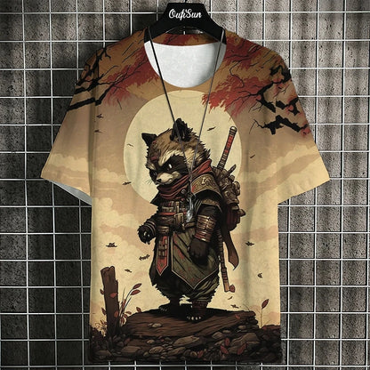3D Printed Casual T-Shirt