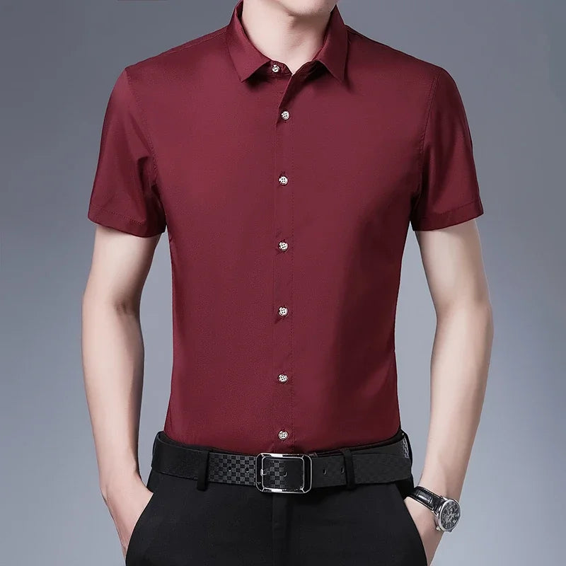 Business Casual Short-Sleeve Shirt