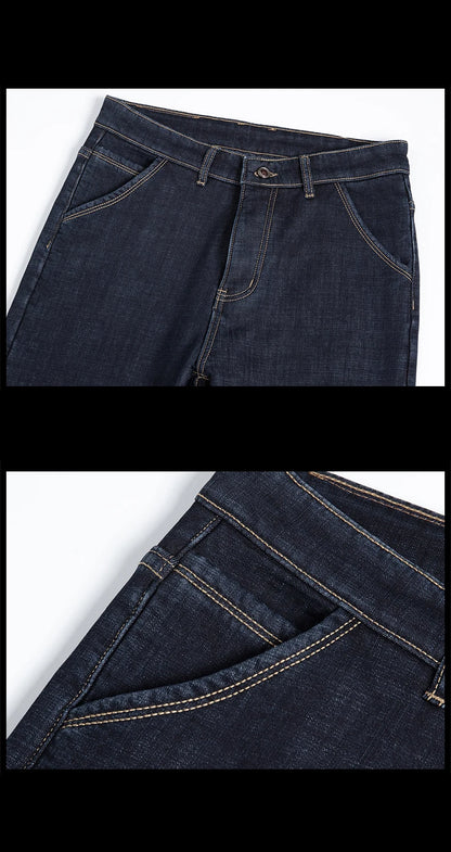 High Quality Men Fleece Jeans