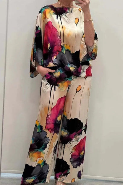 Madison™ | Women's Satin Two-Piece Set
