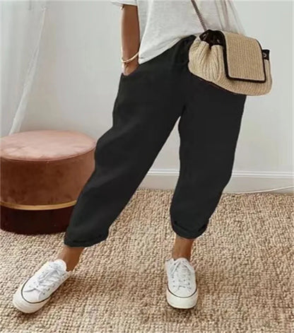 Women’s Casual Striped Ankle Pants