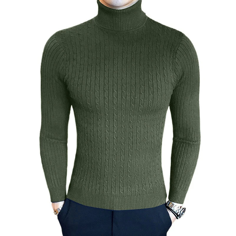 Men's Slim Fit Turtleneck Sweater