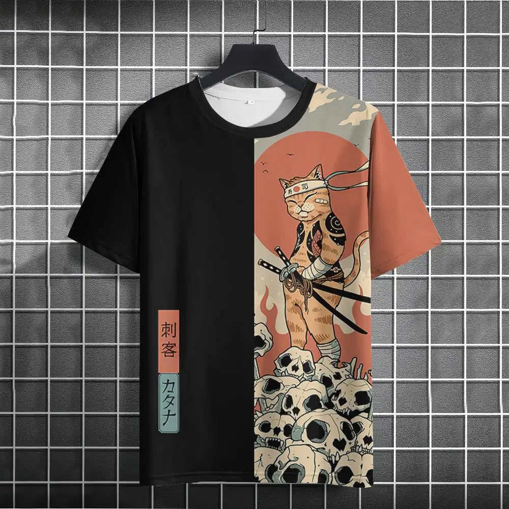 3D Printed Casual T-Shirt