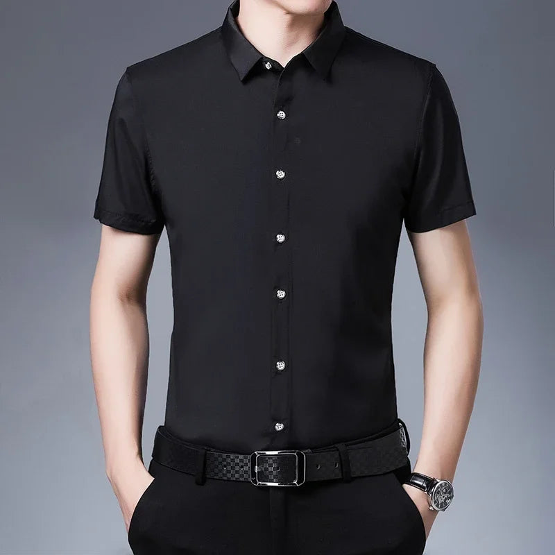 Business Casual Short-Sleeve Shirt