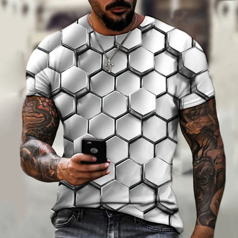 3D Men’s Hip Hop T-shirt