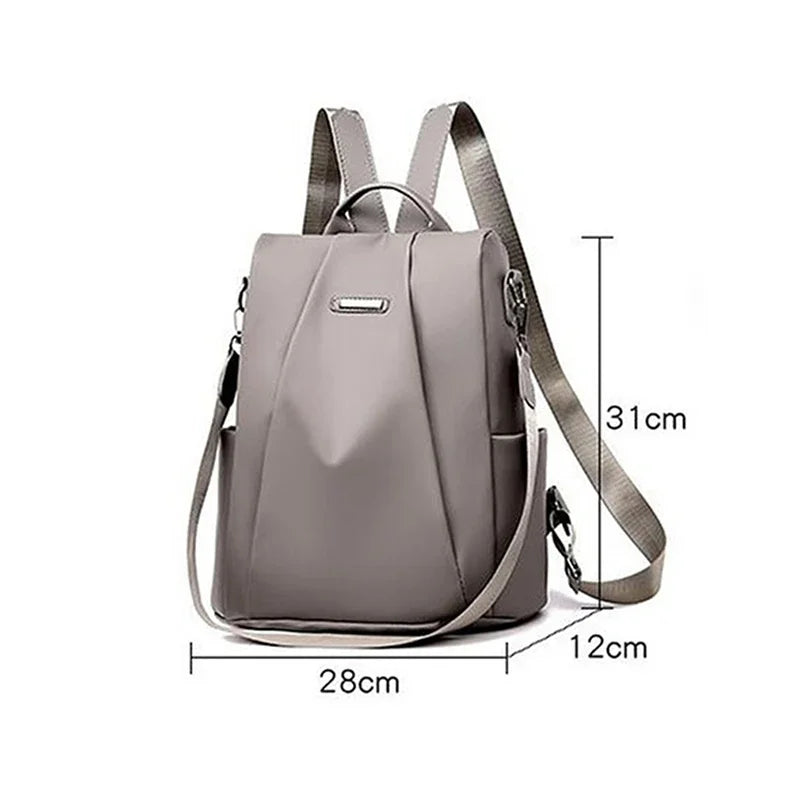 Fashionable Nylon Waterproof Women's Backpack