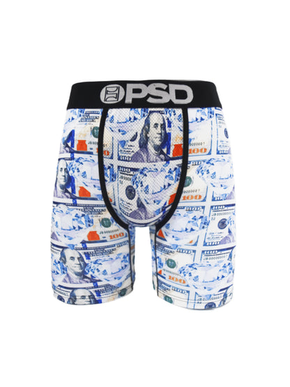 5-Pack Trendsetter Men's Boxer Briefs by PSD - Specifications and Size Chart