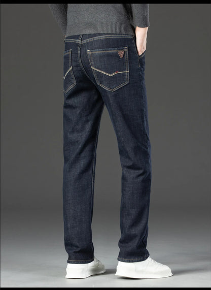 High Quality Men Fleece Jeans