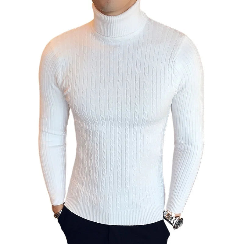 Men's Slim Fit Turtleneck Sweater