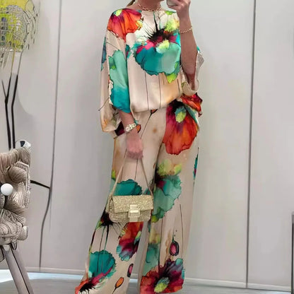 Madison™ | Women's Satin Two-Piece Set