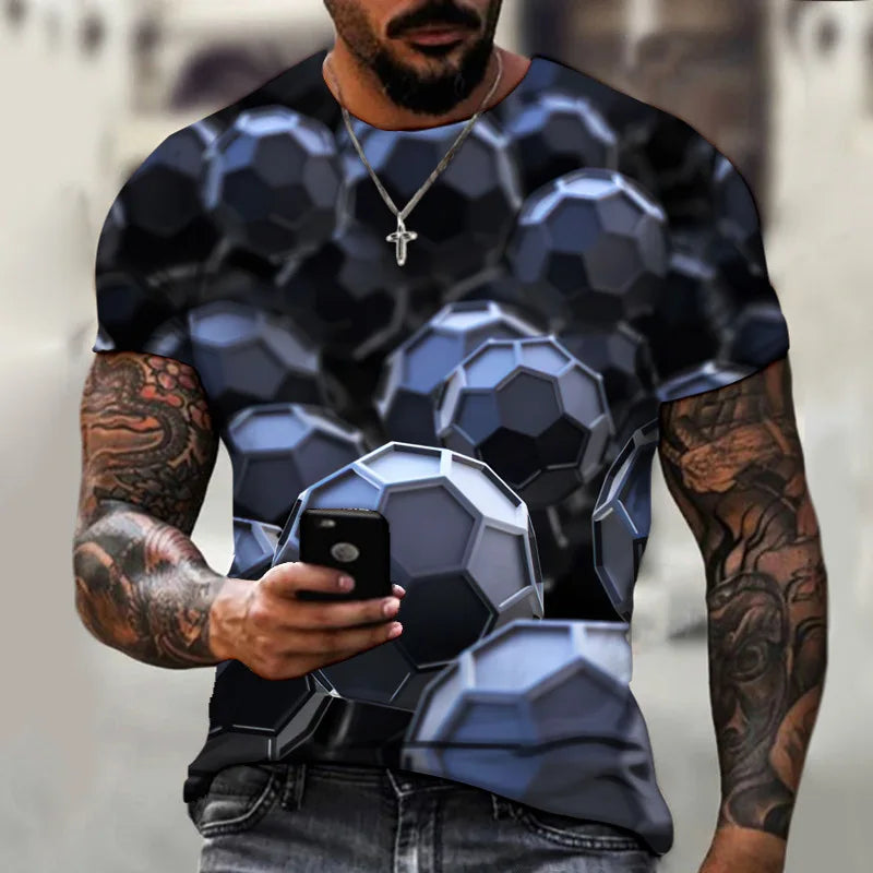 3D Men’s Hip Hop T-shirt