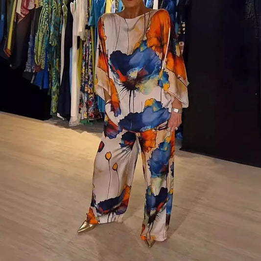 Madison™ | Women's Satin Two-Piece Set
