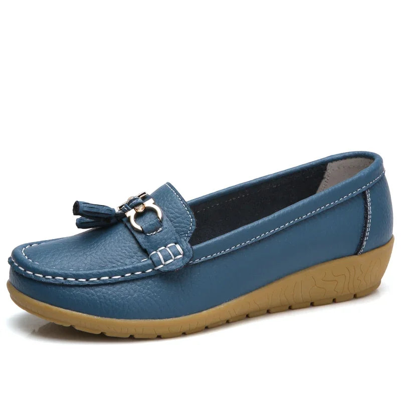 Slip-On Loafers Ballet Flats Casual Moccasins