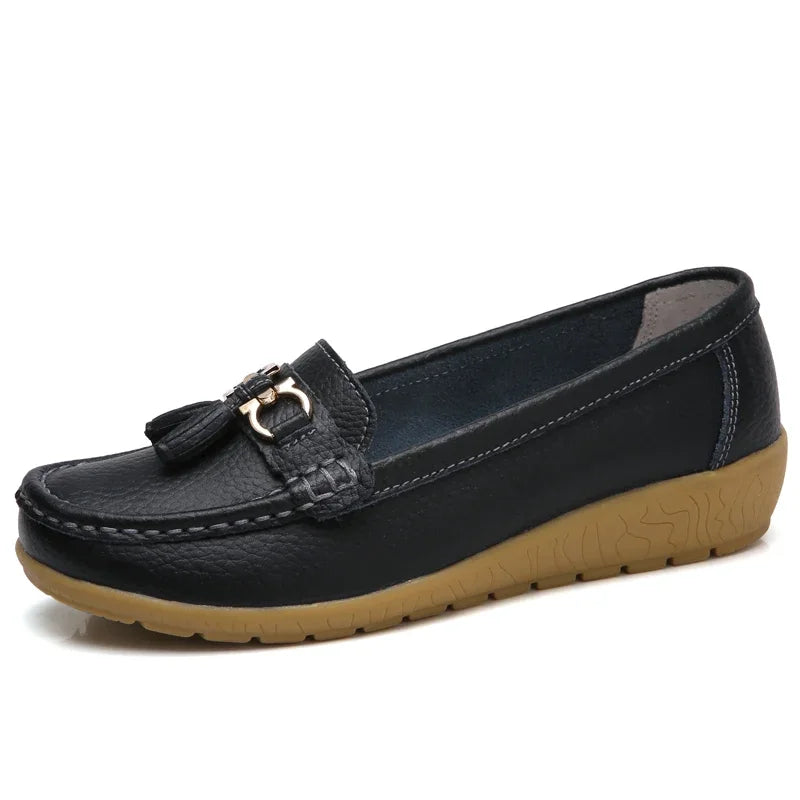 Slip-On Loafers Ballet Flats Casual Moccasins