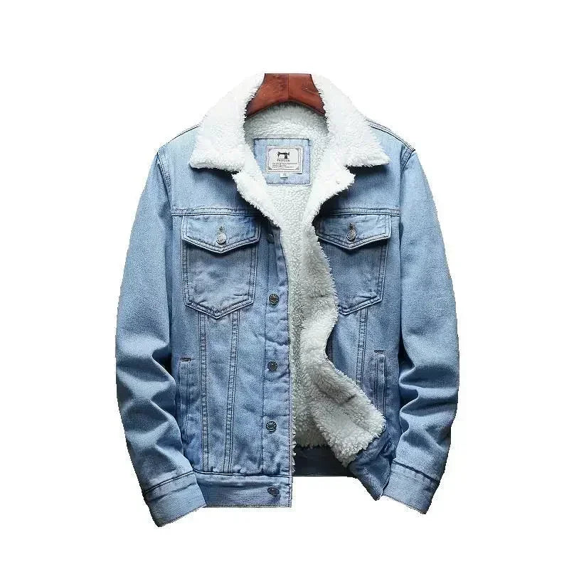 Warm Padded Denim Jacket