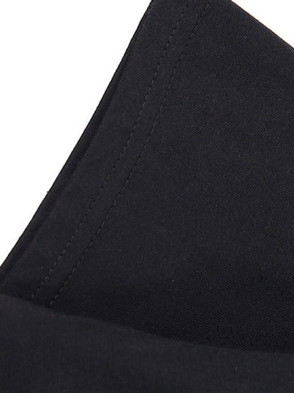 Men's Summer 100 Cotton Fashionable Casual Sports Loose Fit Plus Size Bull Pattern Printed Round Neck Short Sleeved T-Shirt Top