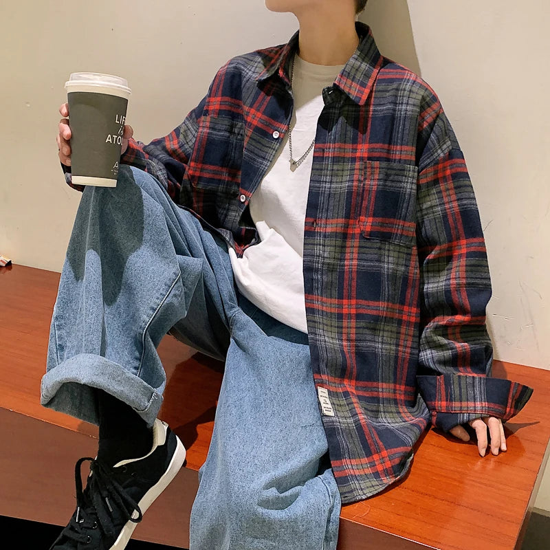 Harajuku Plaid Shirt