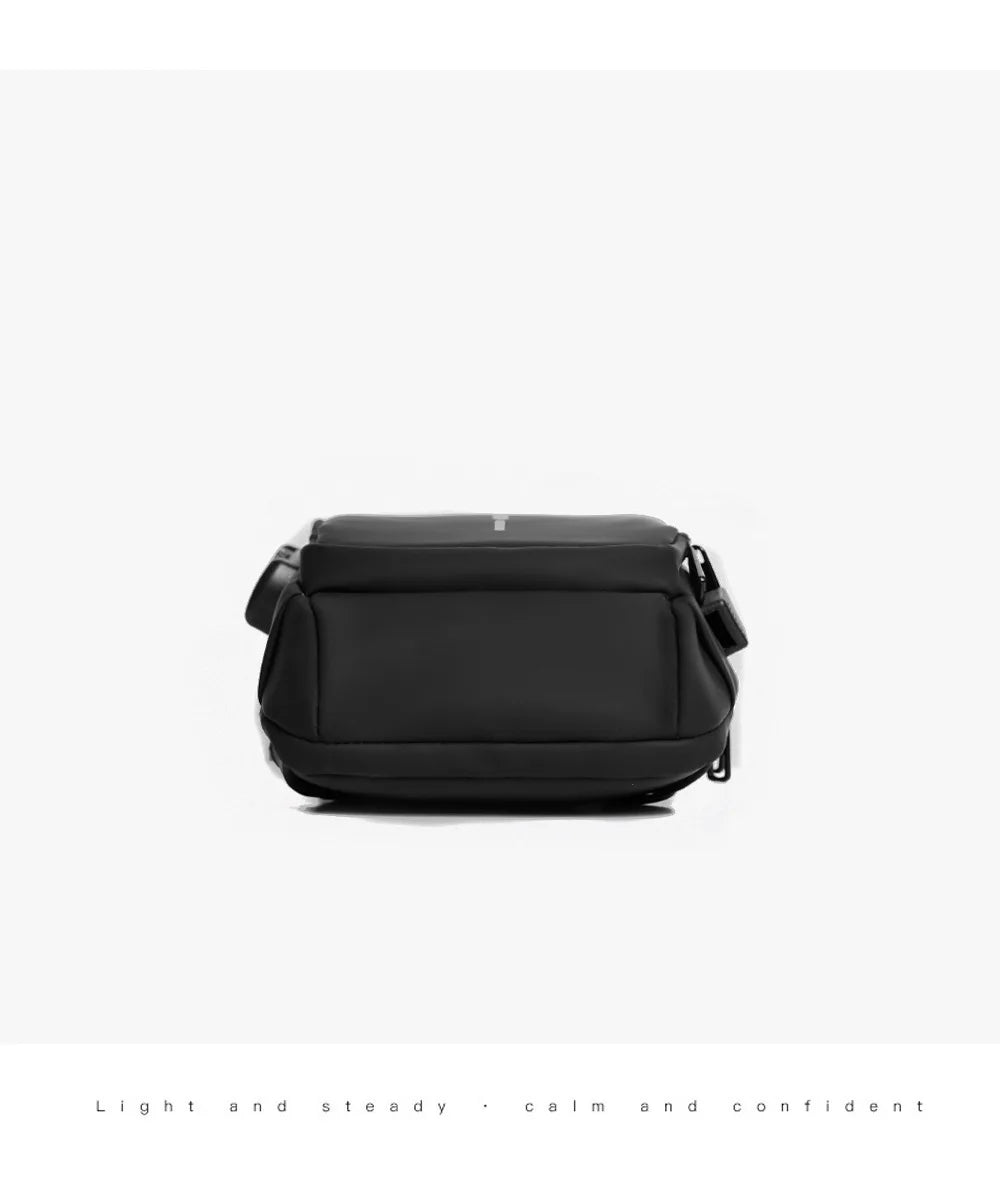 Men's Anti-Theft Chest Bag — USB Charging Crossbody Sling Pack