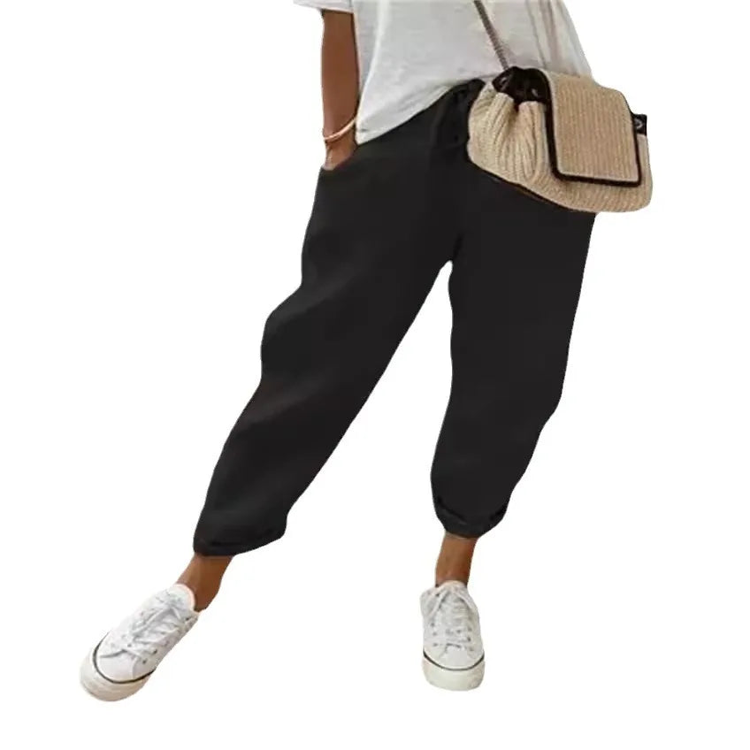 Women’s Casual Striped Ankle Pants