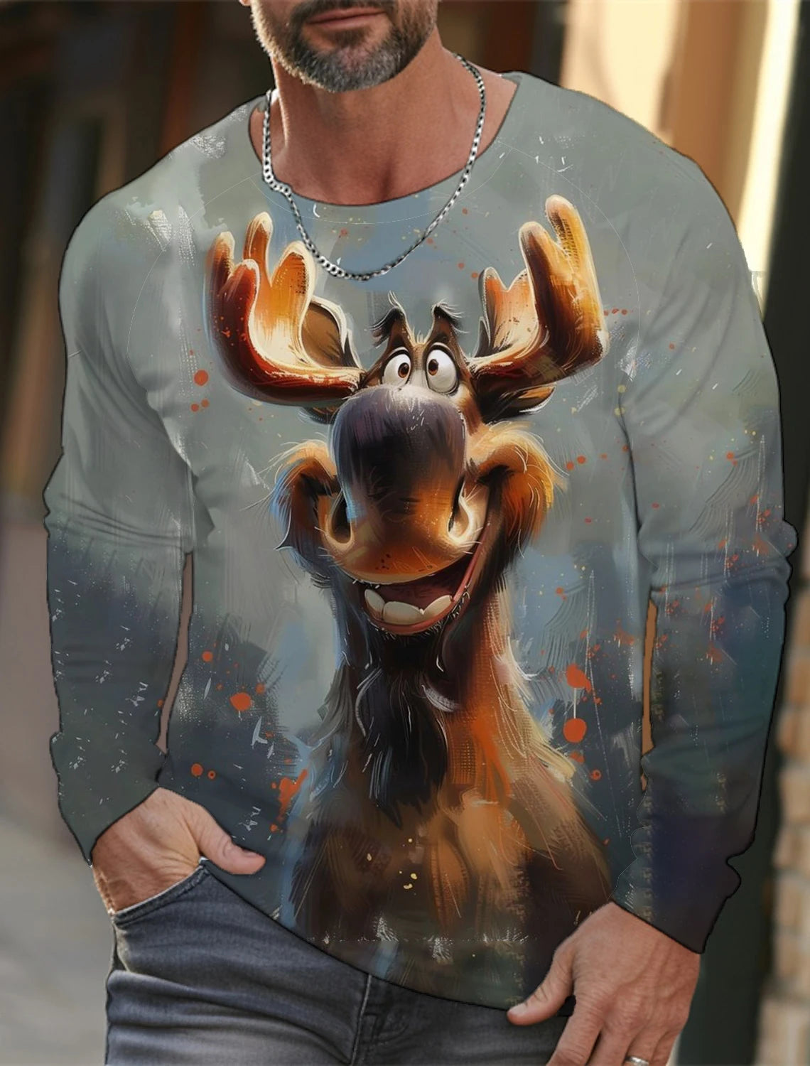 Long Sleeve Hip Hop T-shirt