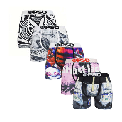 5Pcs Simplicity! Men's underwear in high-quality colors
