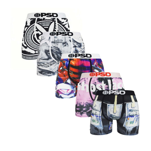 5Pcs Simplicity! Men's underwear in high-quality colors
