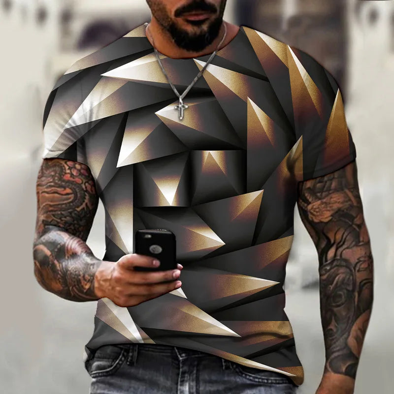 3D Men’s Hip Hop T-shirt