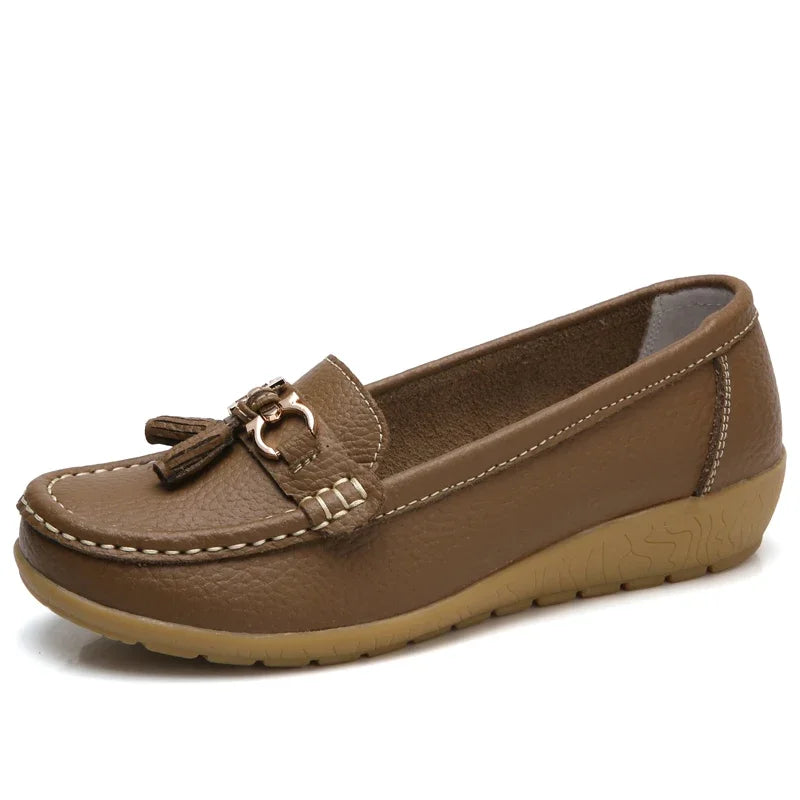 Slip-On Loafers Ballet Flats Casual Moccasins