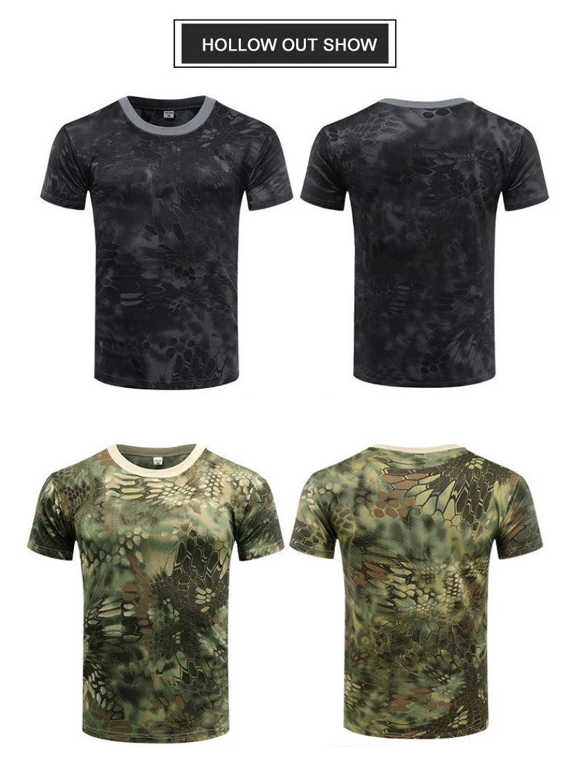 COMBAT READY | Men's Tactical Camo Tee