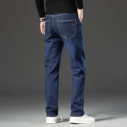High Quality Men Fleece Jeans