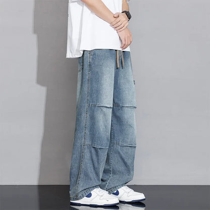Vintage Washed Cotton Jeans
