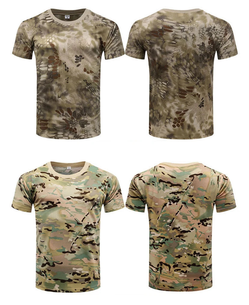 COMBAT READY | Men's Tactical Camo Tee
