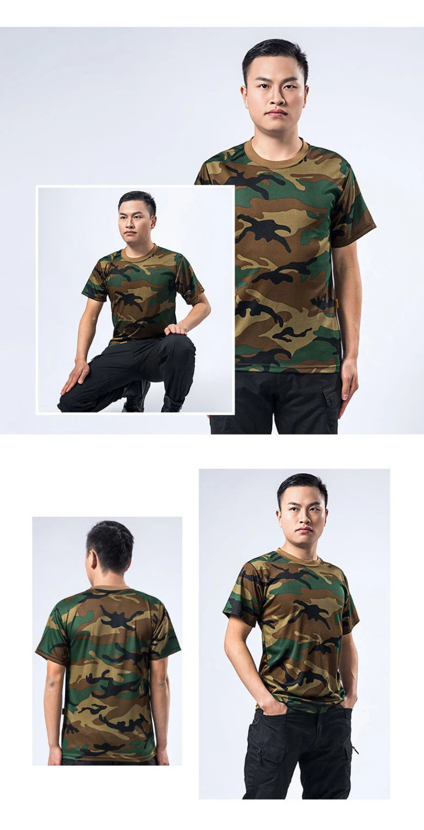 COMBAT READY | Men's Tactical Camo Tee