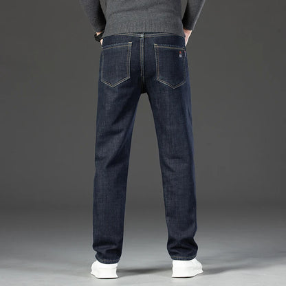 High Quality Men Fleece Jeans