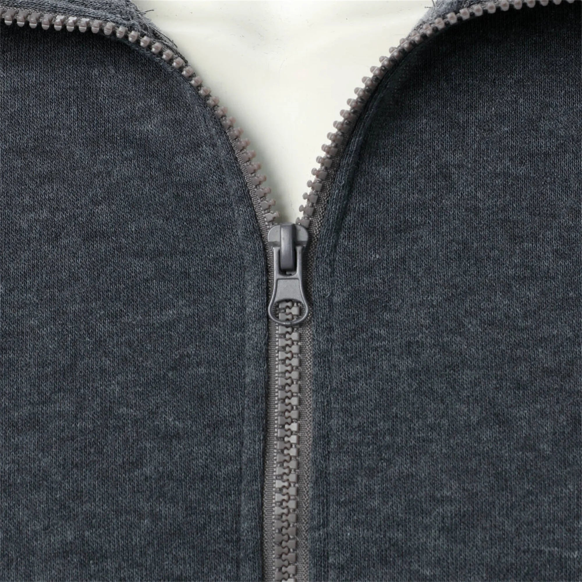 Men's Casual Sports Zipper Stand Collar Hoodie