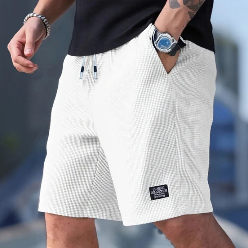 Men's Textured Beach Shorts