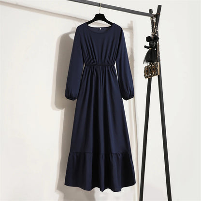 Casual Full Sleeve Beach Party Long Dress