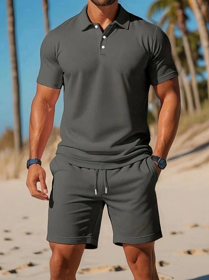 Axton™ | Premium Polo & Shorts Set