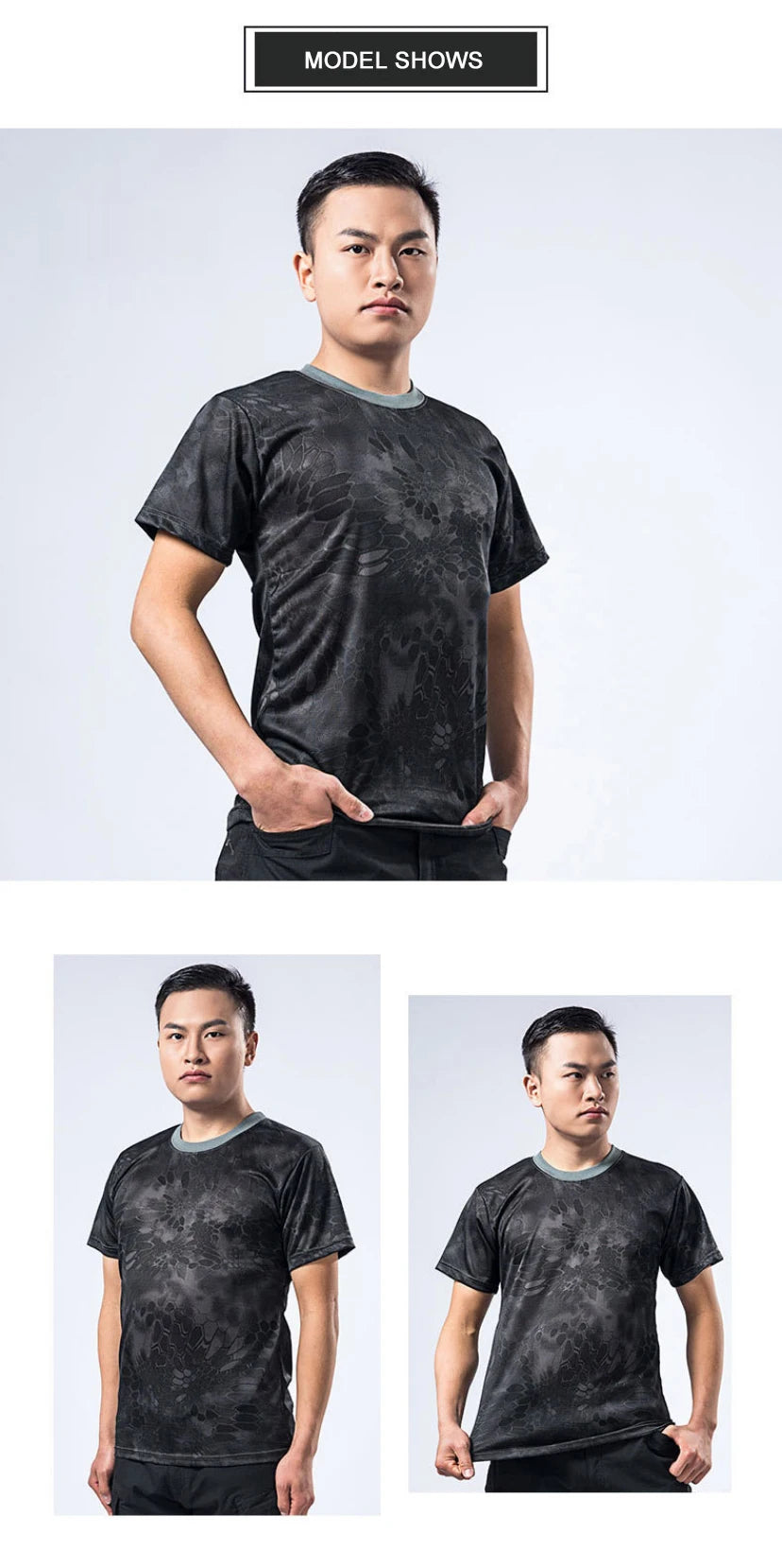 COMBAT READY | Men's Tactical Camo Tee