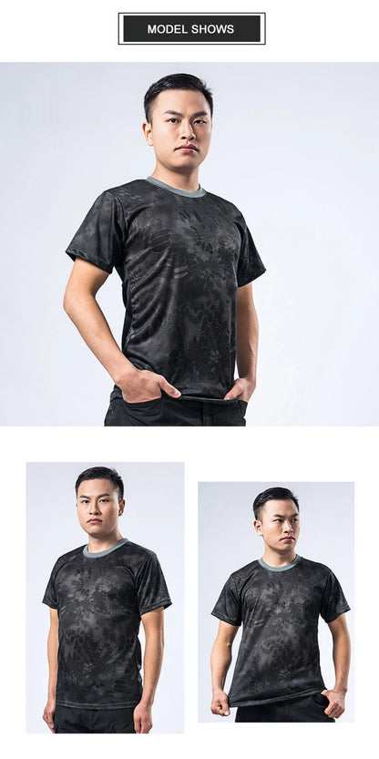 COMBAT READY | Men's Tactical Camo Tee
