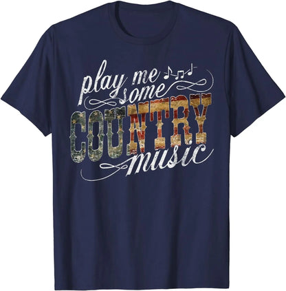 Country Music Vintage T-Shirt - Western Festival Style