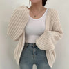 Vintage Harajuku Lantern Sleeve Cardigan Sweater